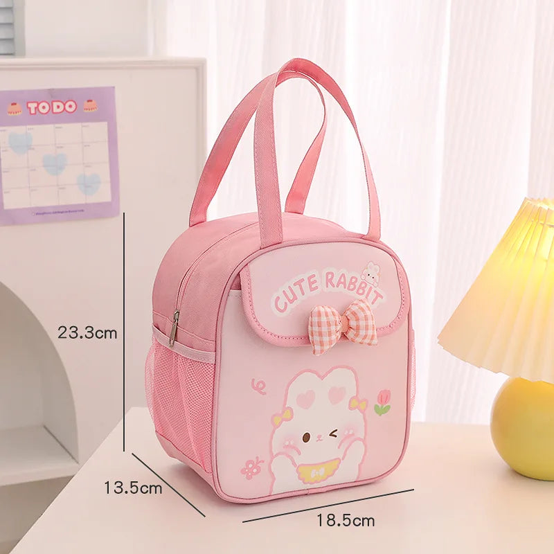 Bolsas térmicas para el almuerzo con diseño de animales kawaii