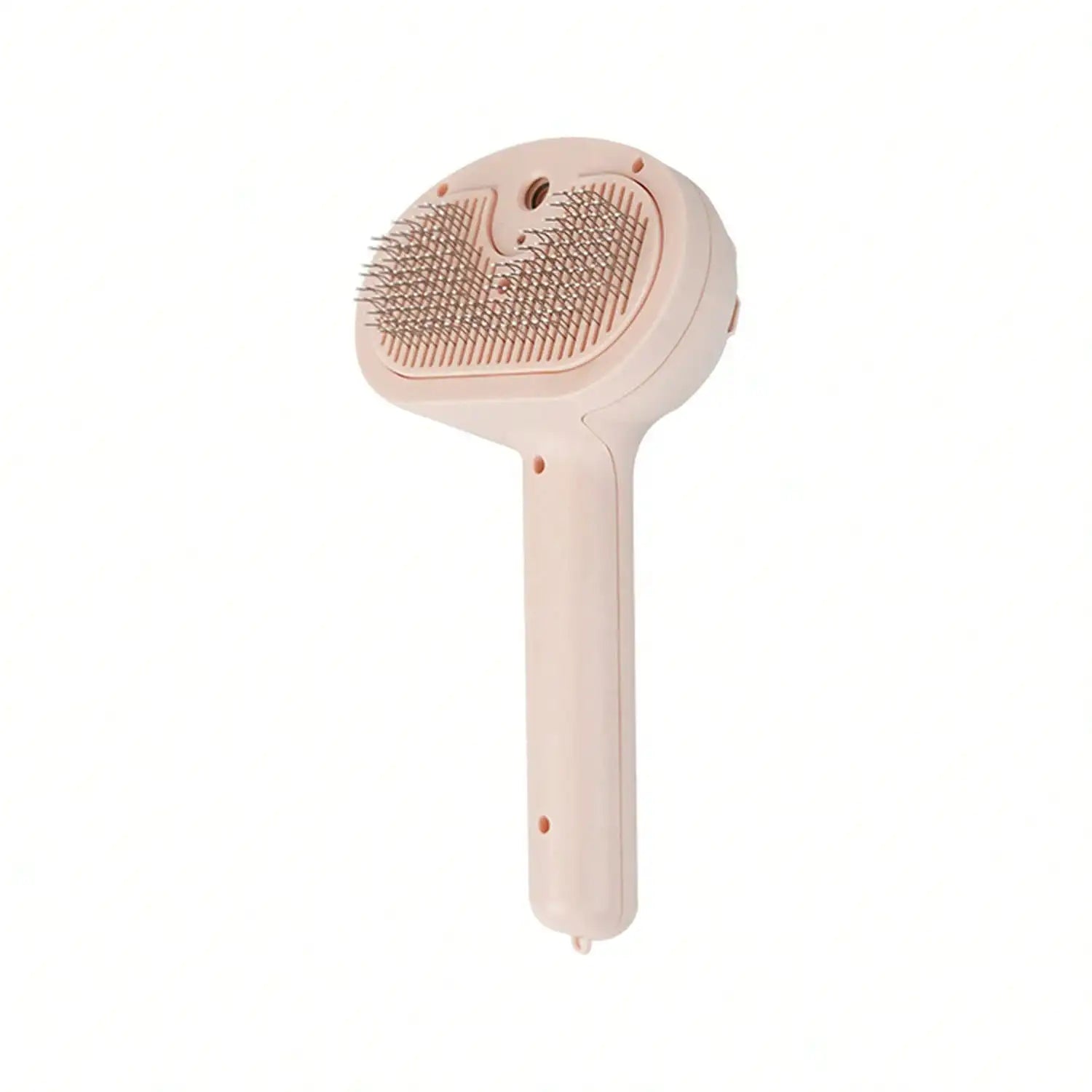 3 In 1 Self Cleaning Steamy Pet Brush - Anti-Static, Grooming Tool For Long And Short Hair Pets, Removes Loose Hair And Reduces