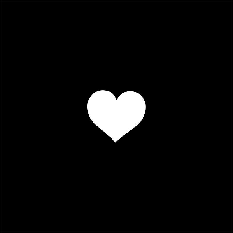 Pegatinas de corazón para coche