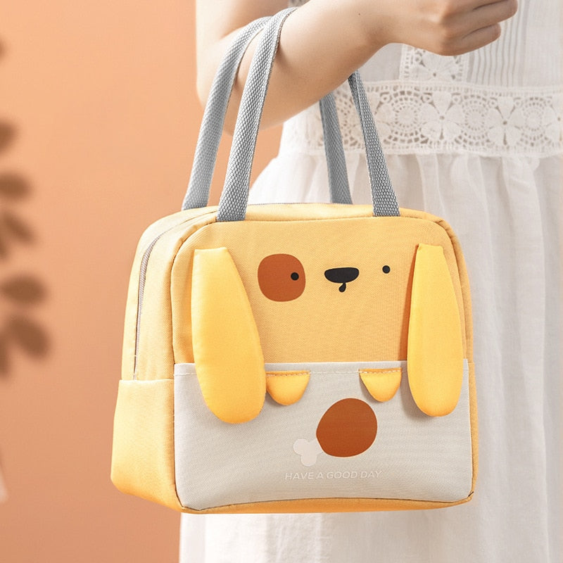 Bolsa para lonchera con diseño de cachorro