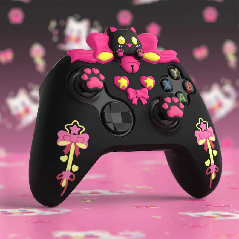 Funda para mando de Xbox PlayVital Kawaii Cat