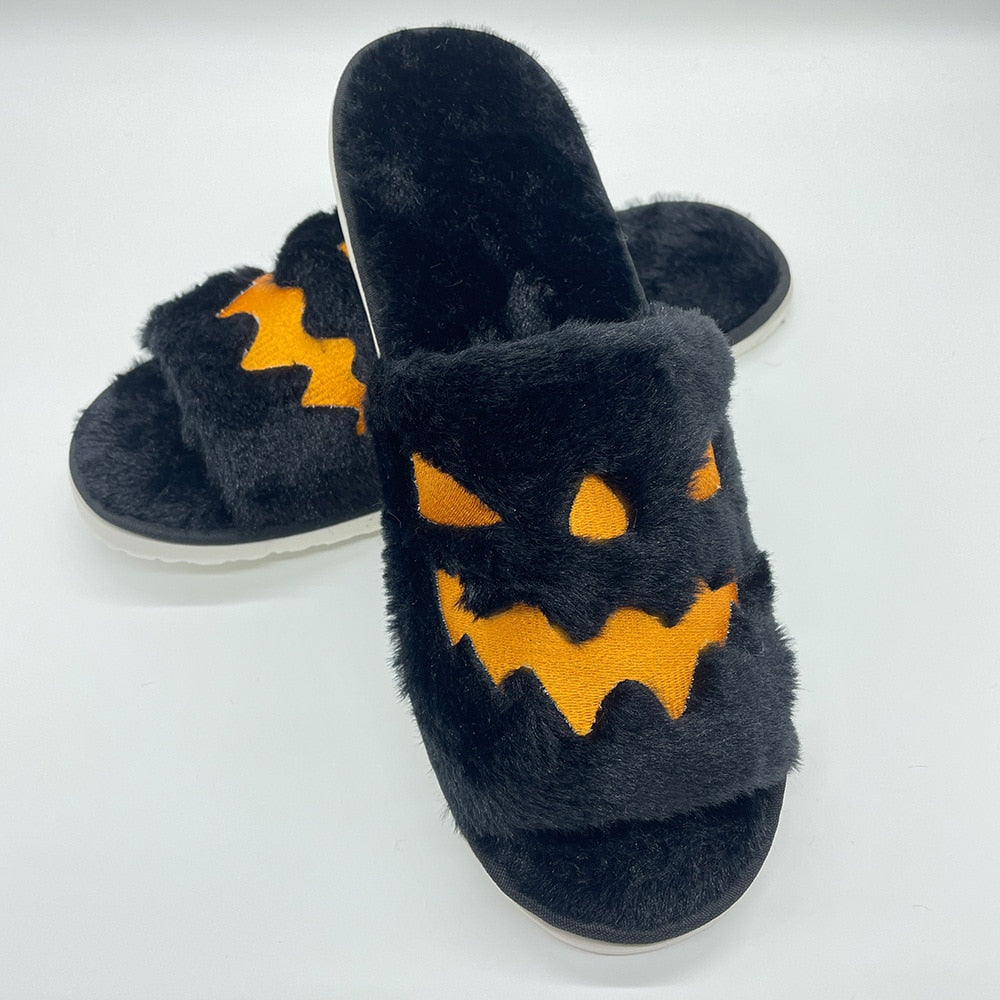 Zapatillas de calabaza de Halloween