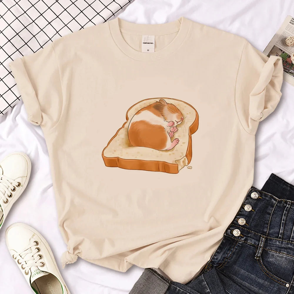 Camisetas lindas de hámster