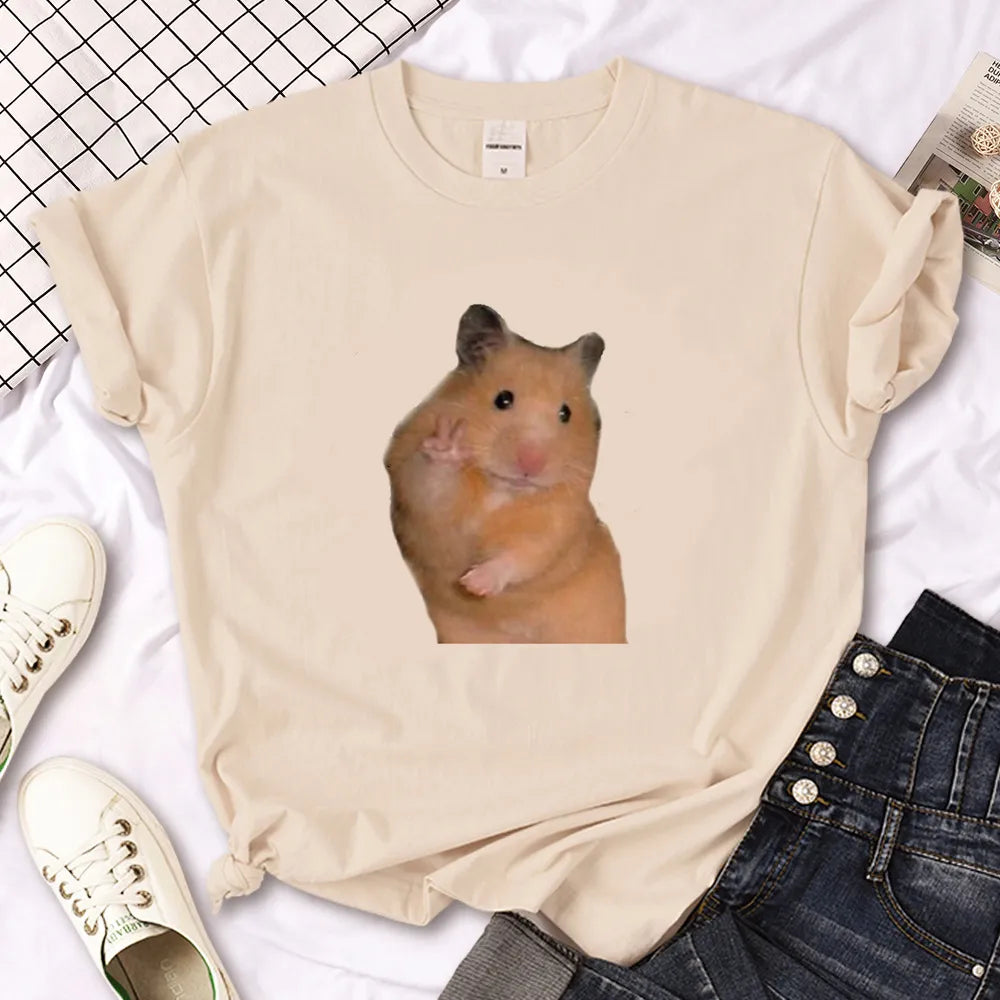 Camisetas lindas de hámster