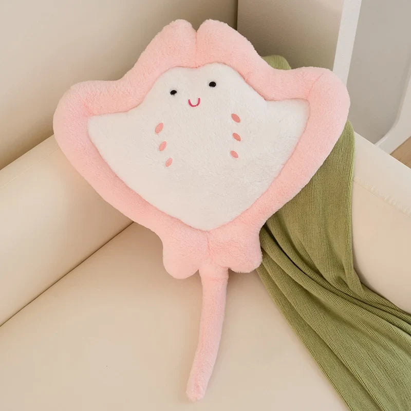 Peluche de manta raya kawaii