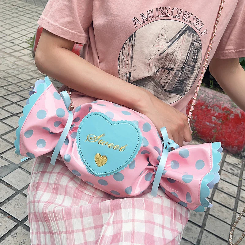 Bolsos Lolita con forma de caramelo