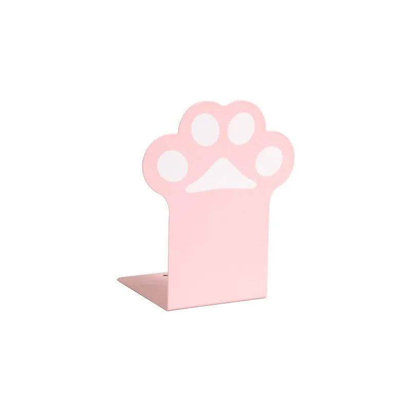 Sujetalibros con forma de pata de gato kawaii