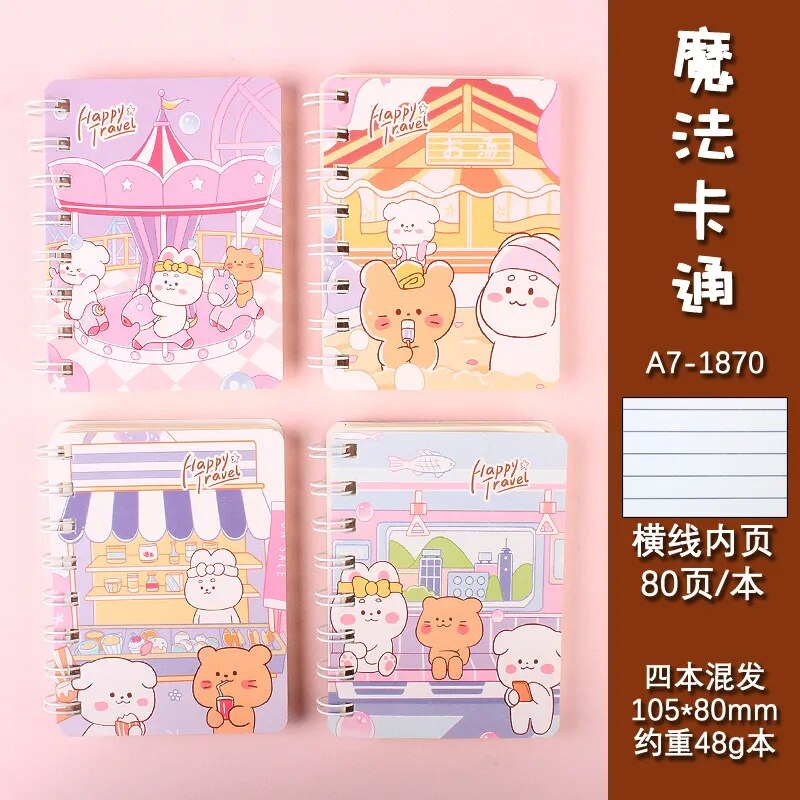 Lindos cuadernos espirales de animales