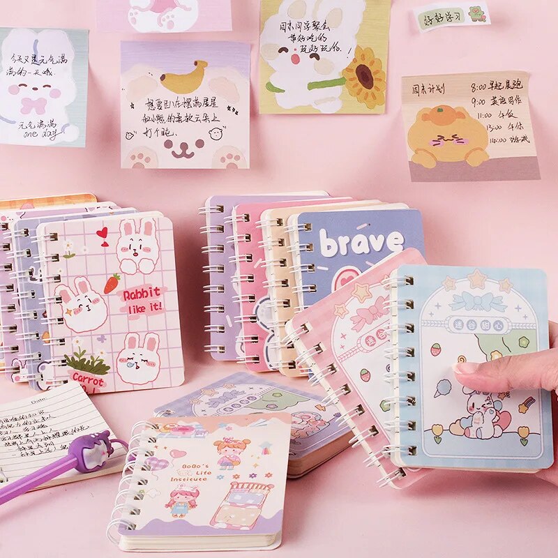 Lindos cuadernos espirales de animales