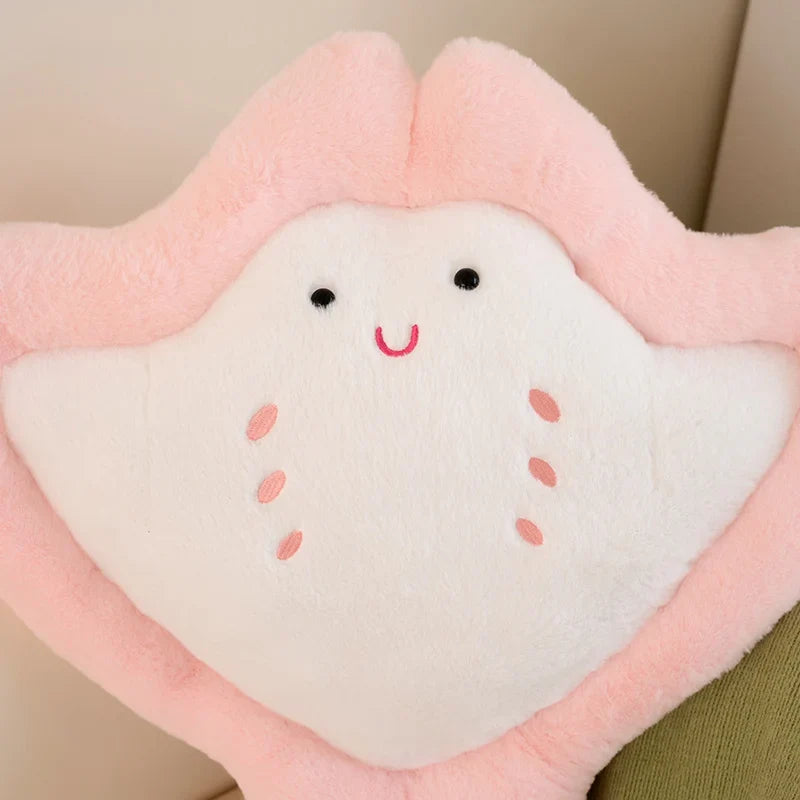 Peluche de manta raya kawaii