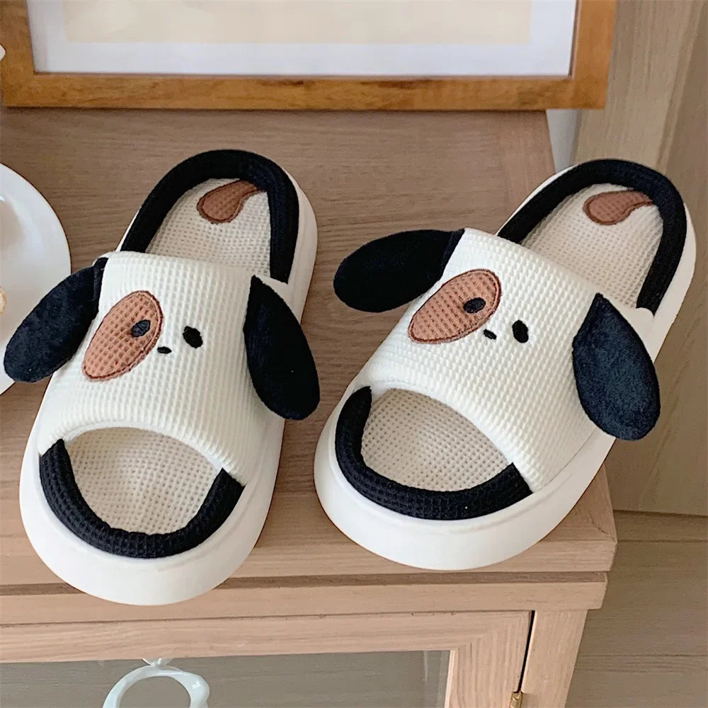 Pantuflas de suela suave para cachorros