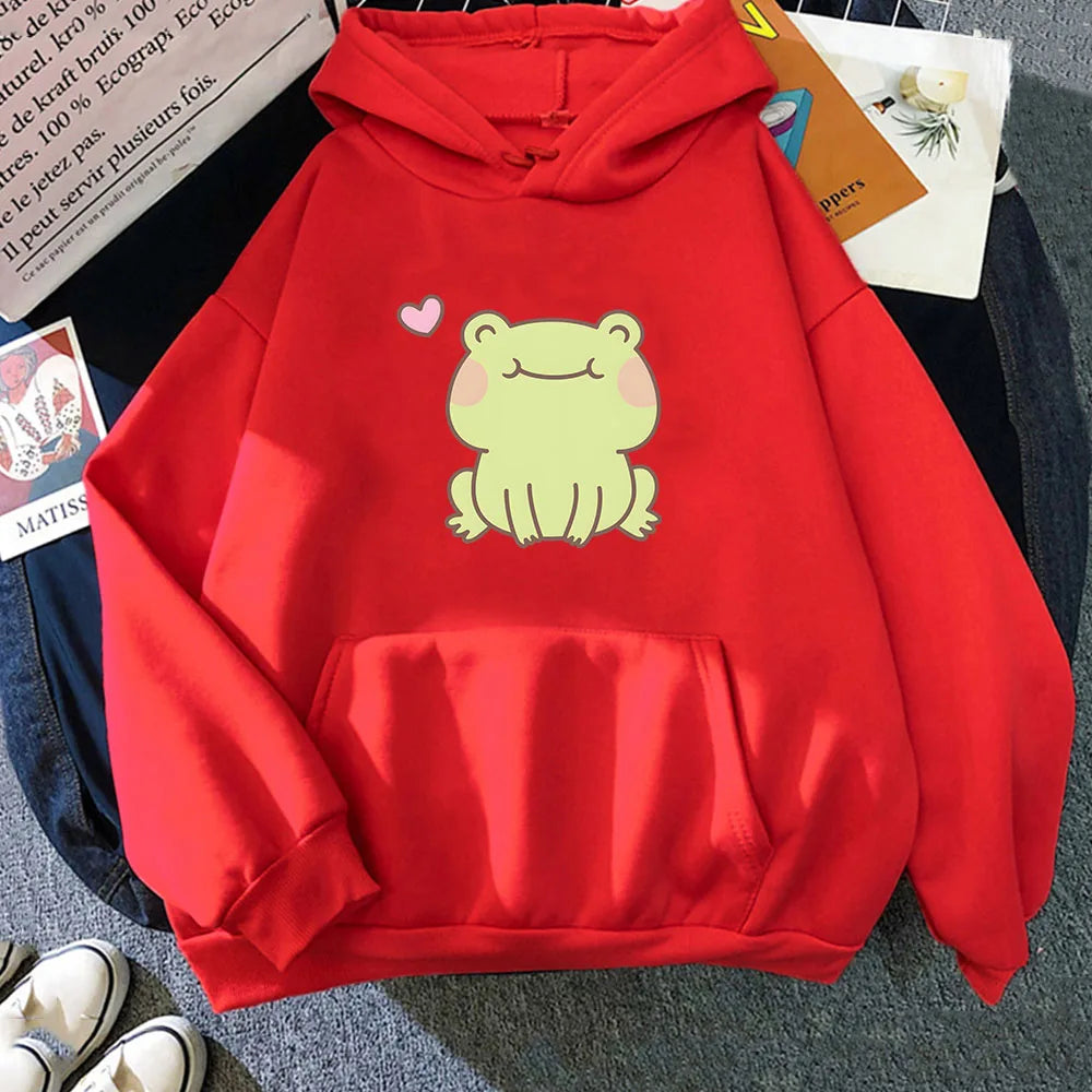 Sudadera con capucha Froggy Love