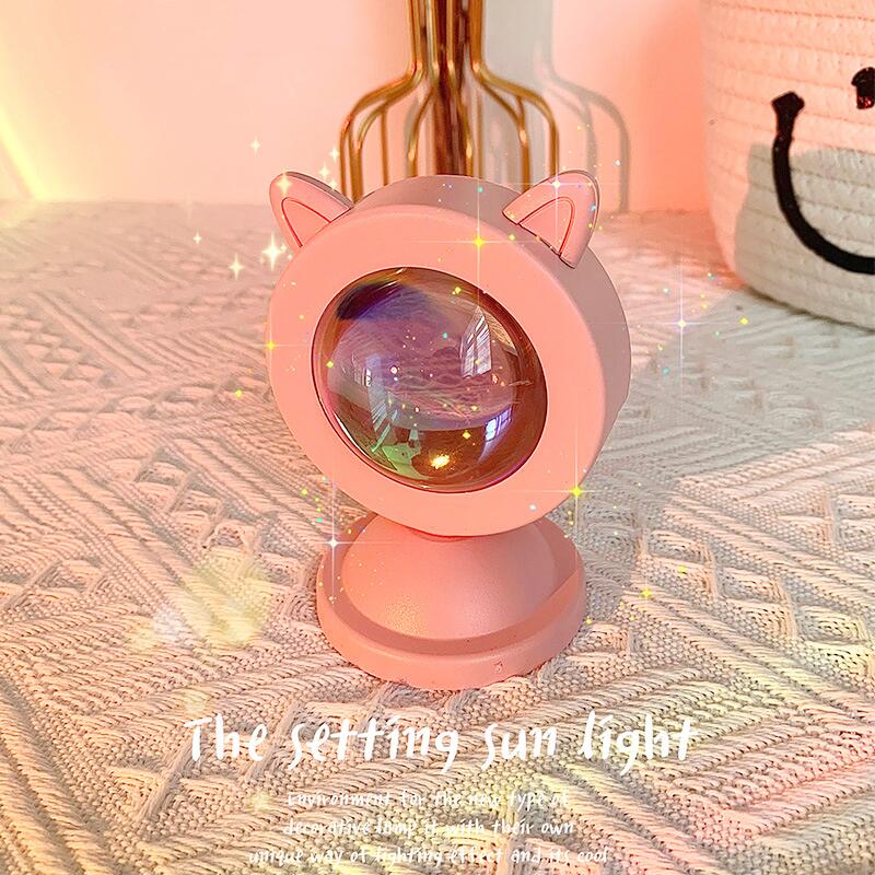 Mini lámpara portátil de atardecer