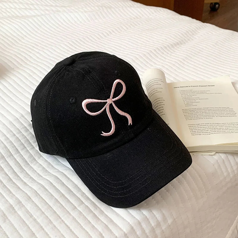 Gorra de béisbol con bordado de lazo dulce