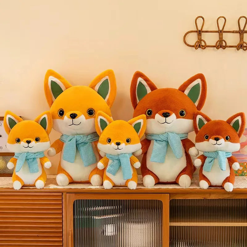 Peluches de zorro acogedores