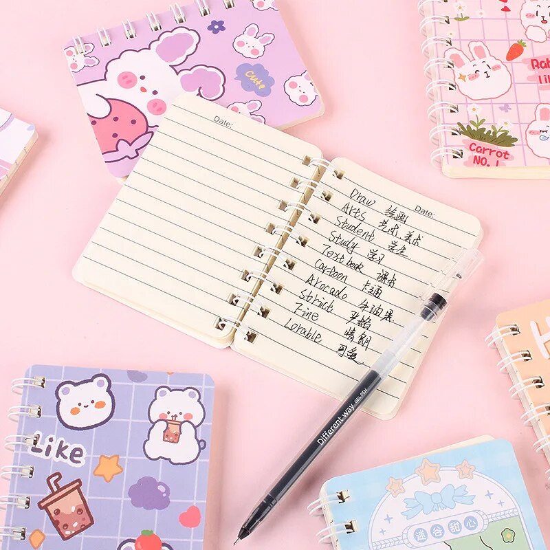 Lindos cuadernos espirales de animales