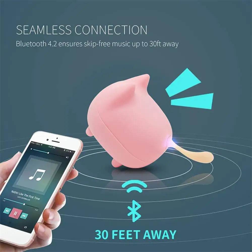 Altavoz Bluetooth inalámbrico Mini Cat