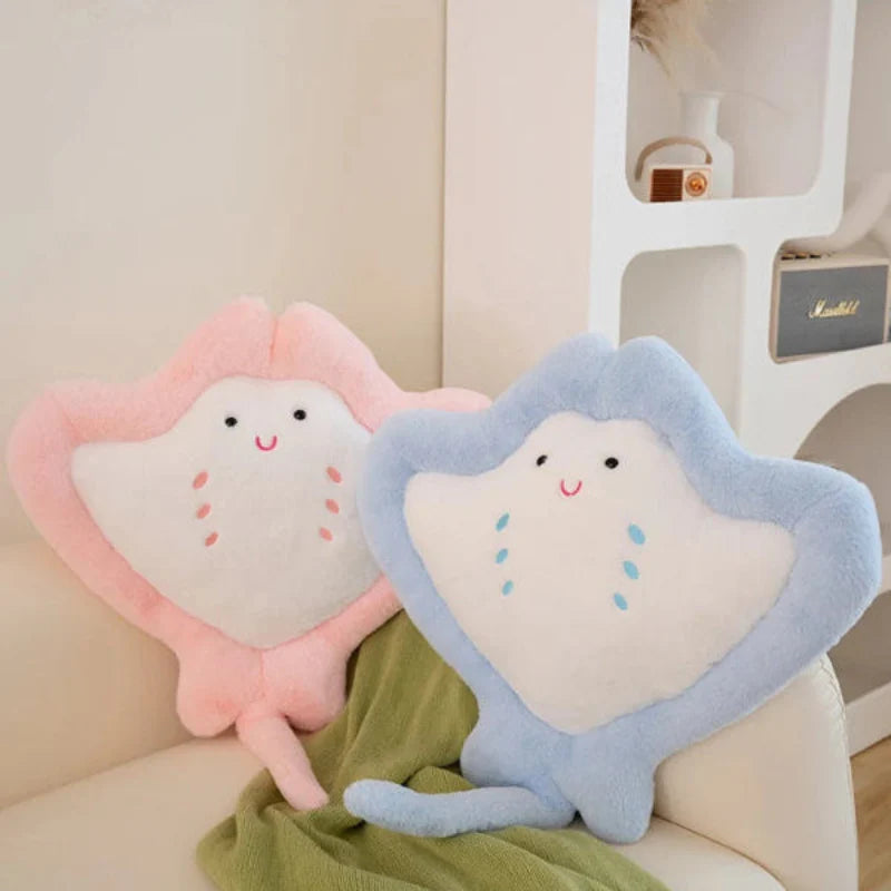 Peluche de manta raya kawaii