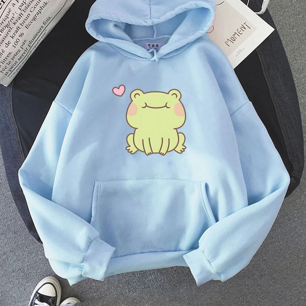 Sudadera con capucha Froggy Love