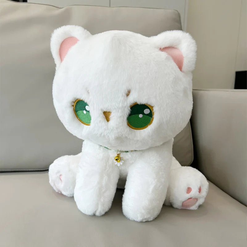 Green Eyed Cat Plushie