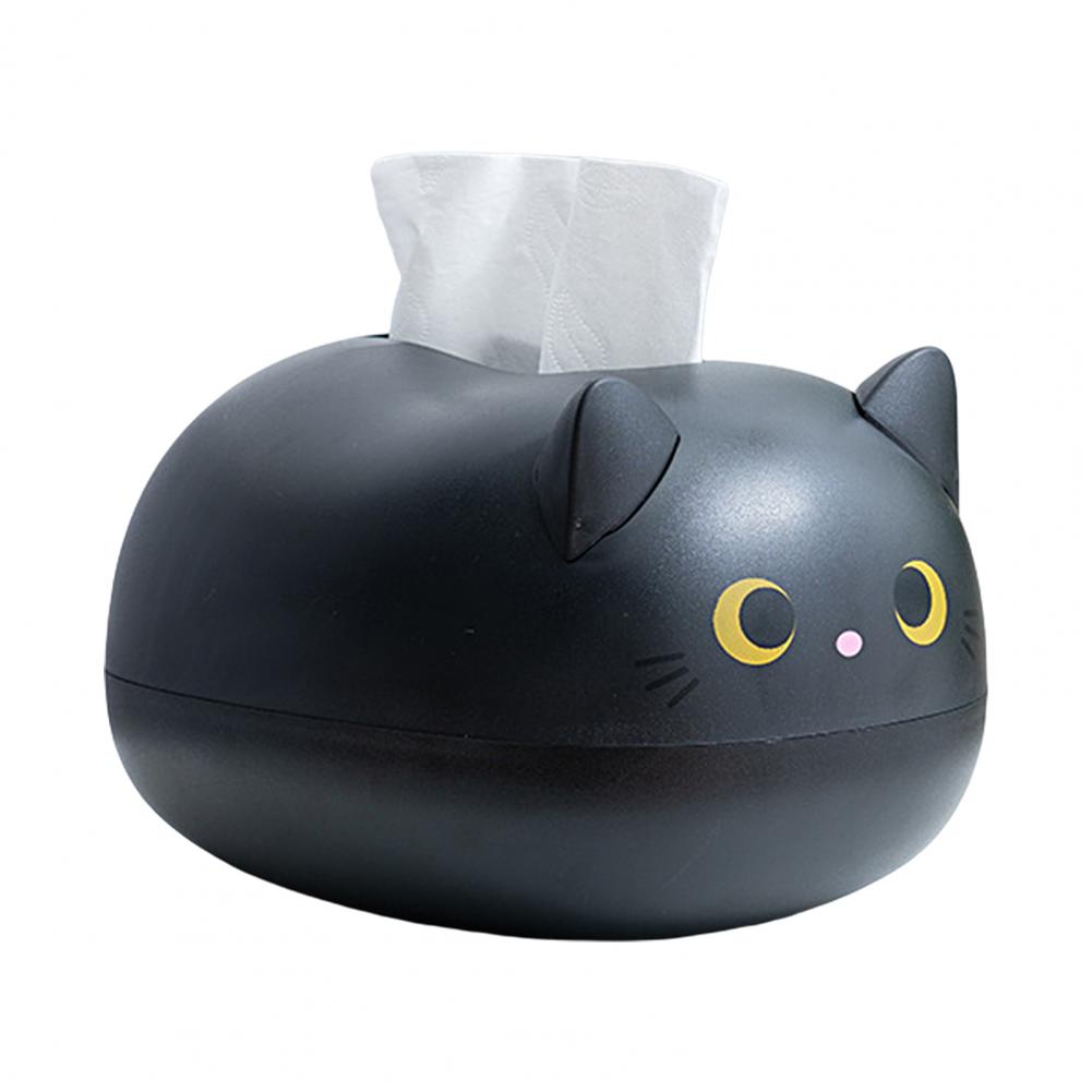 Caja de pañuelos con forma de gato Neko