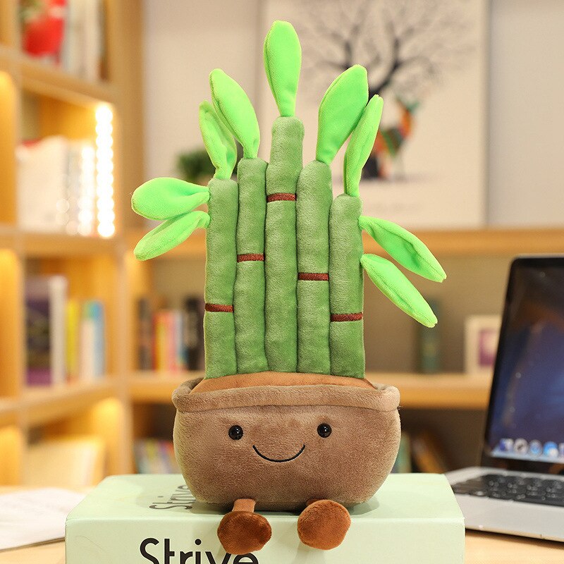 Peluches de plantas de bambú