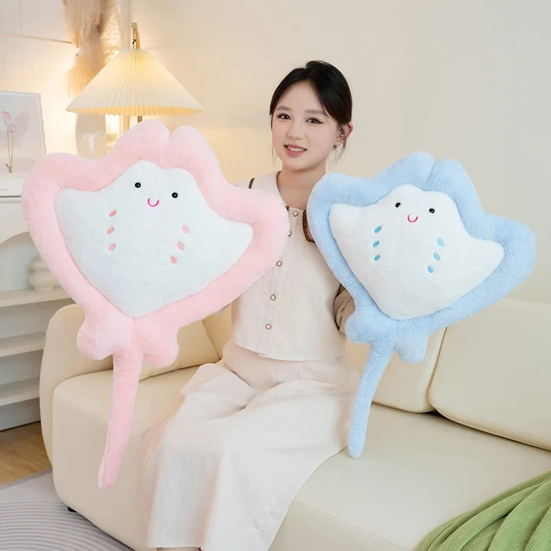 Peluche de manta raya kawaii