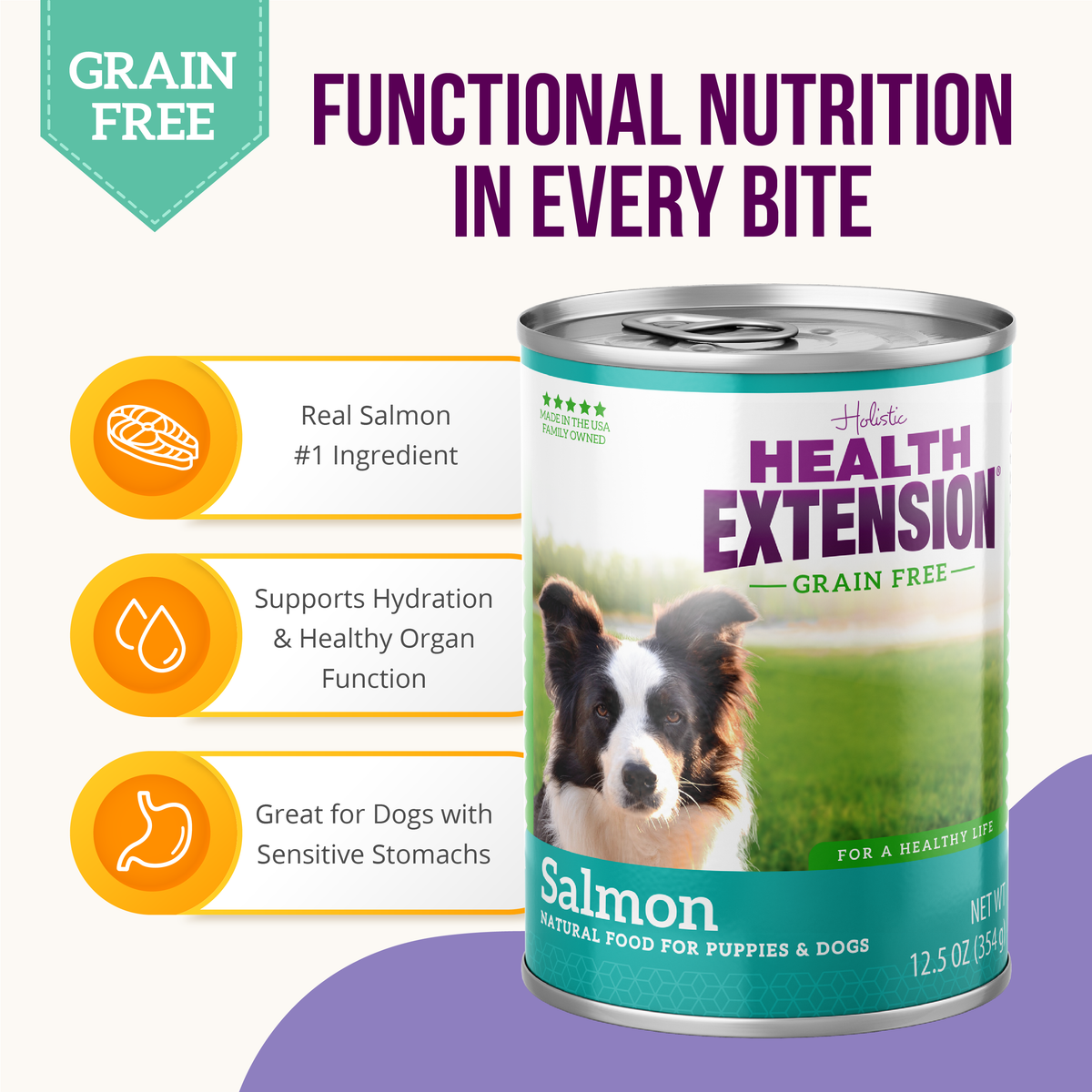 Grain Free 95% Salmon – Premium Protein & Hydration Boost