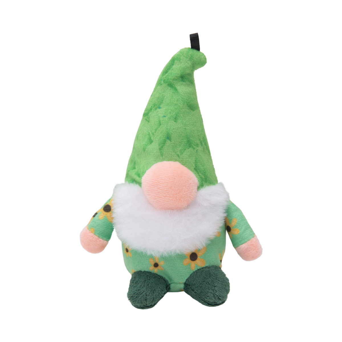 Snugarooz Baby Meadow el Gnomo – Juguete ecológico con chirriador y arrugas (6")