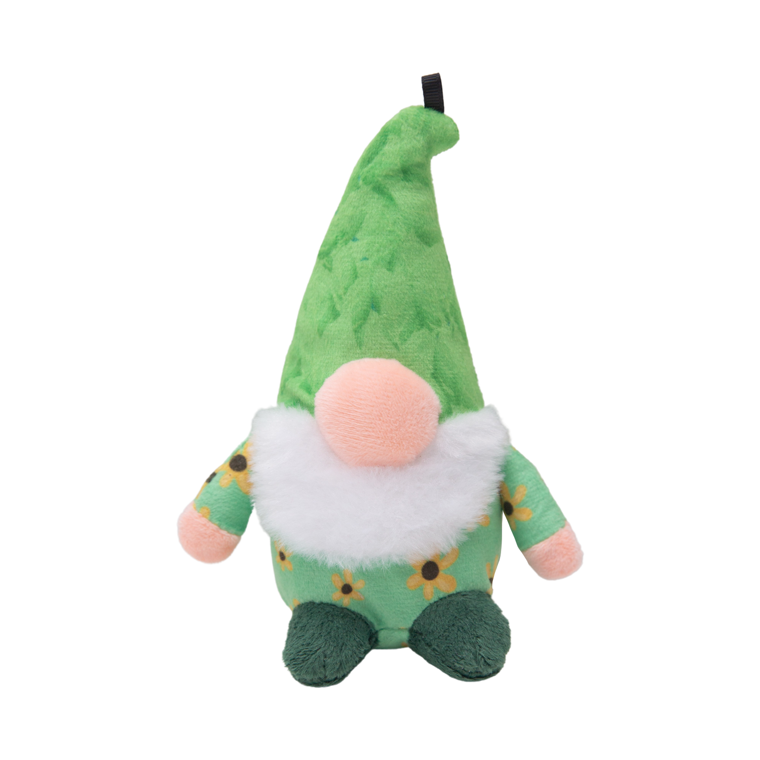 Snugarooz Baby Meadow el Gnomo – Juguete ecológico con chirriador y arrugas (6")
