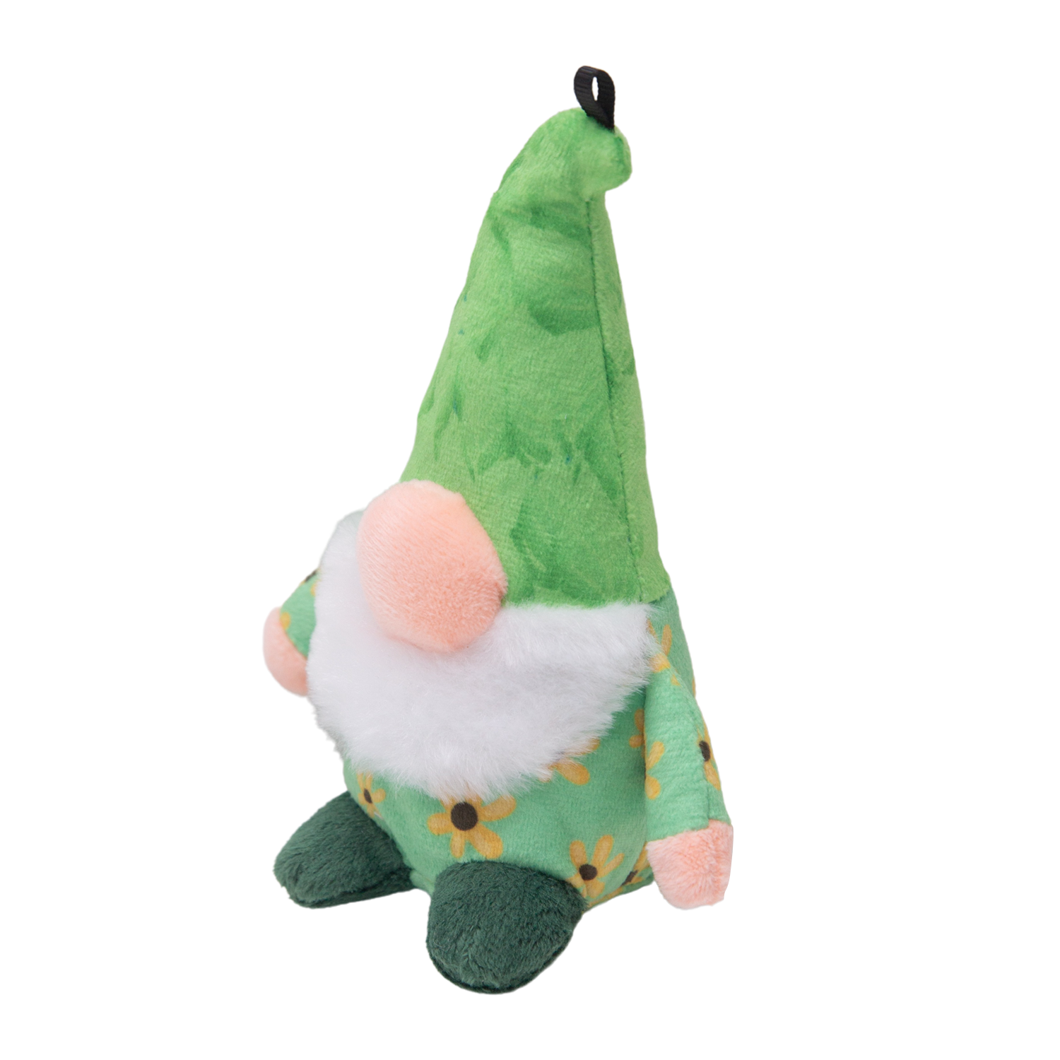 Snugarooz Baby Meadow el Gnomo – Juguete ecológico con chirriador y arrugas (6")