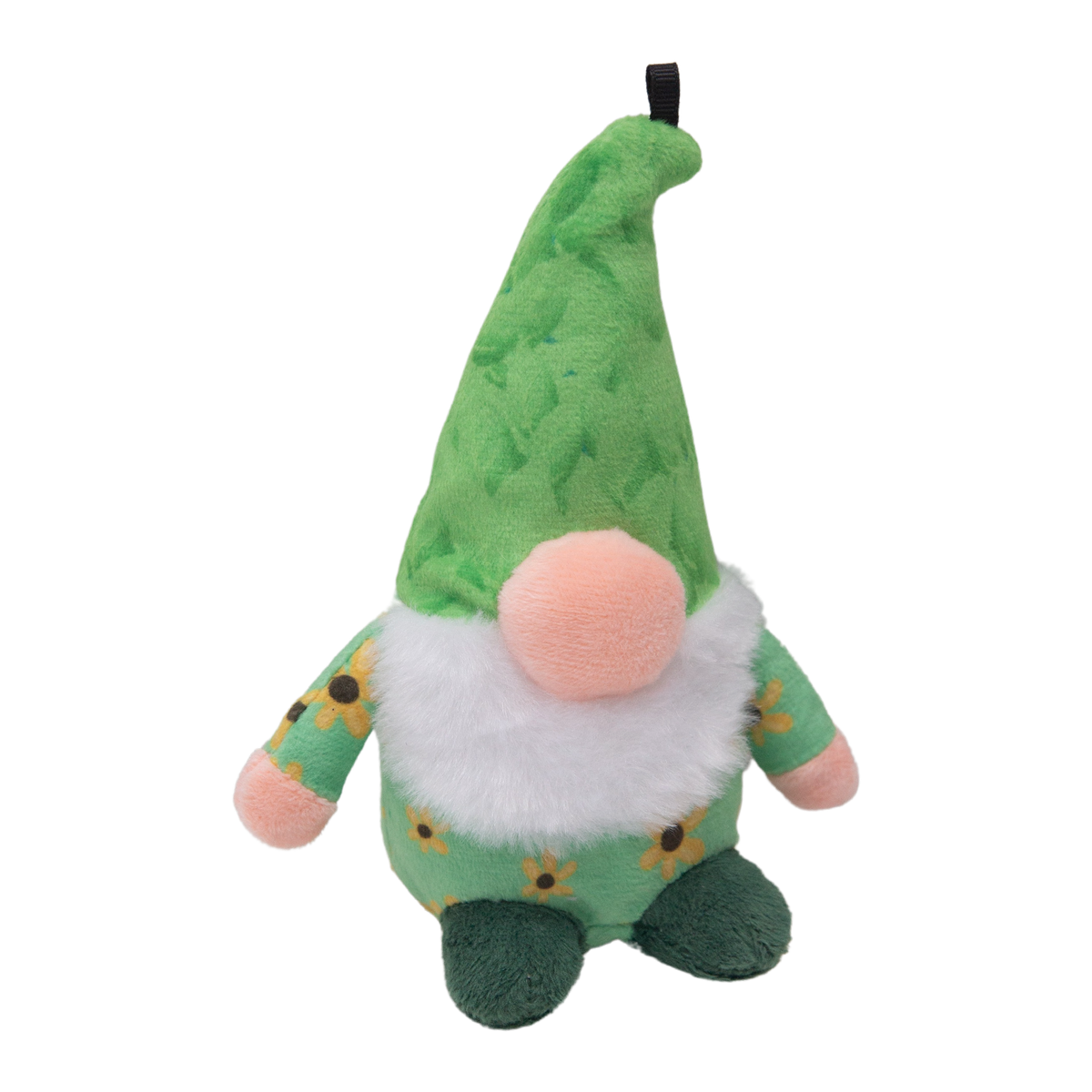 Snugarooz Baby Meadow el Gnomo – Juguete ecológico con chirriador y arrugas (6")