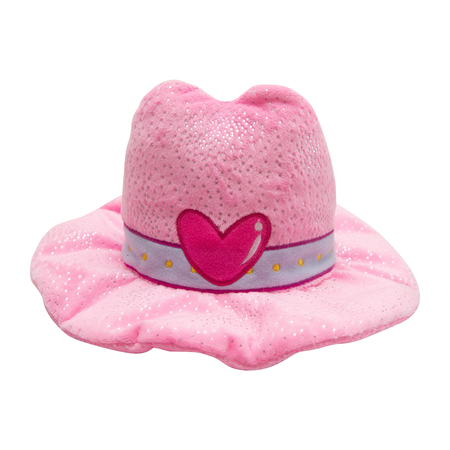 Save A Horse Cowboy Hat Plush Dog Toy