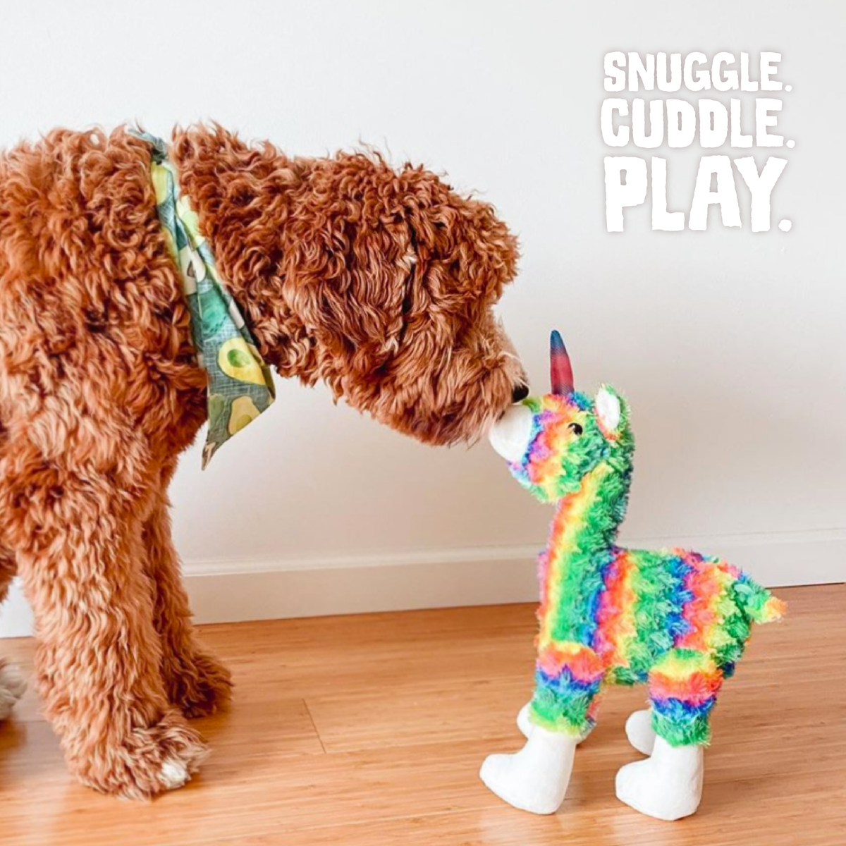 Juguete de Peluche para Perro Llama Mia Unicornio