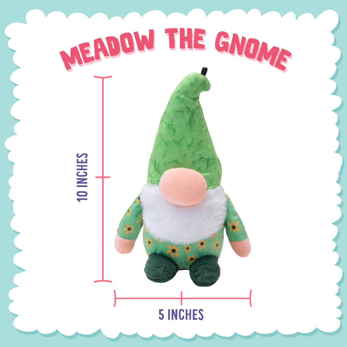 Gnomo Meadow Figura Decorativa para Jardín