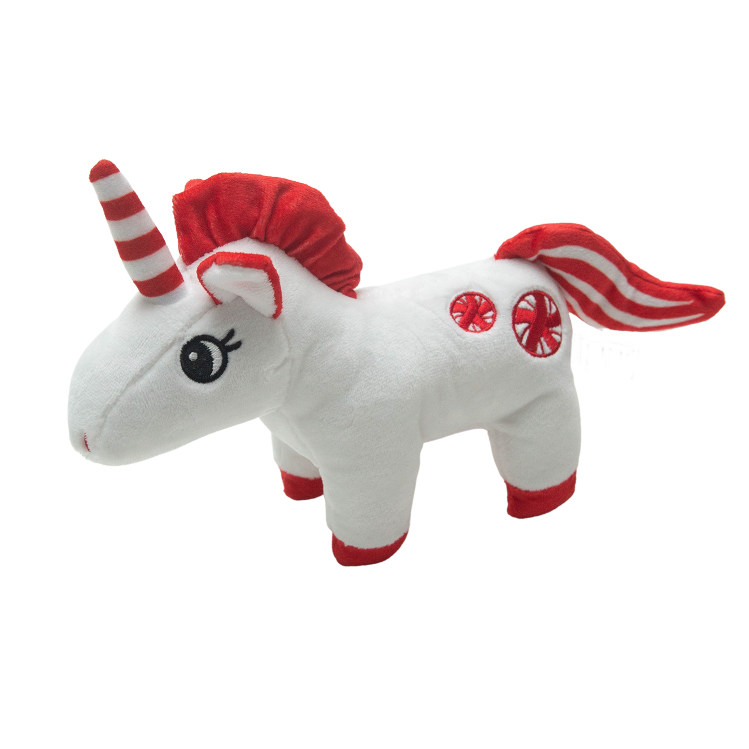 Pepper the Unicorn Holiday Plush Dog Toy