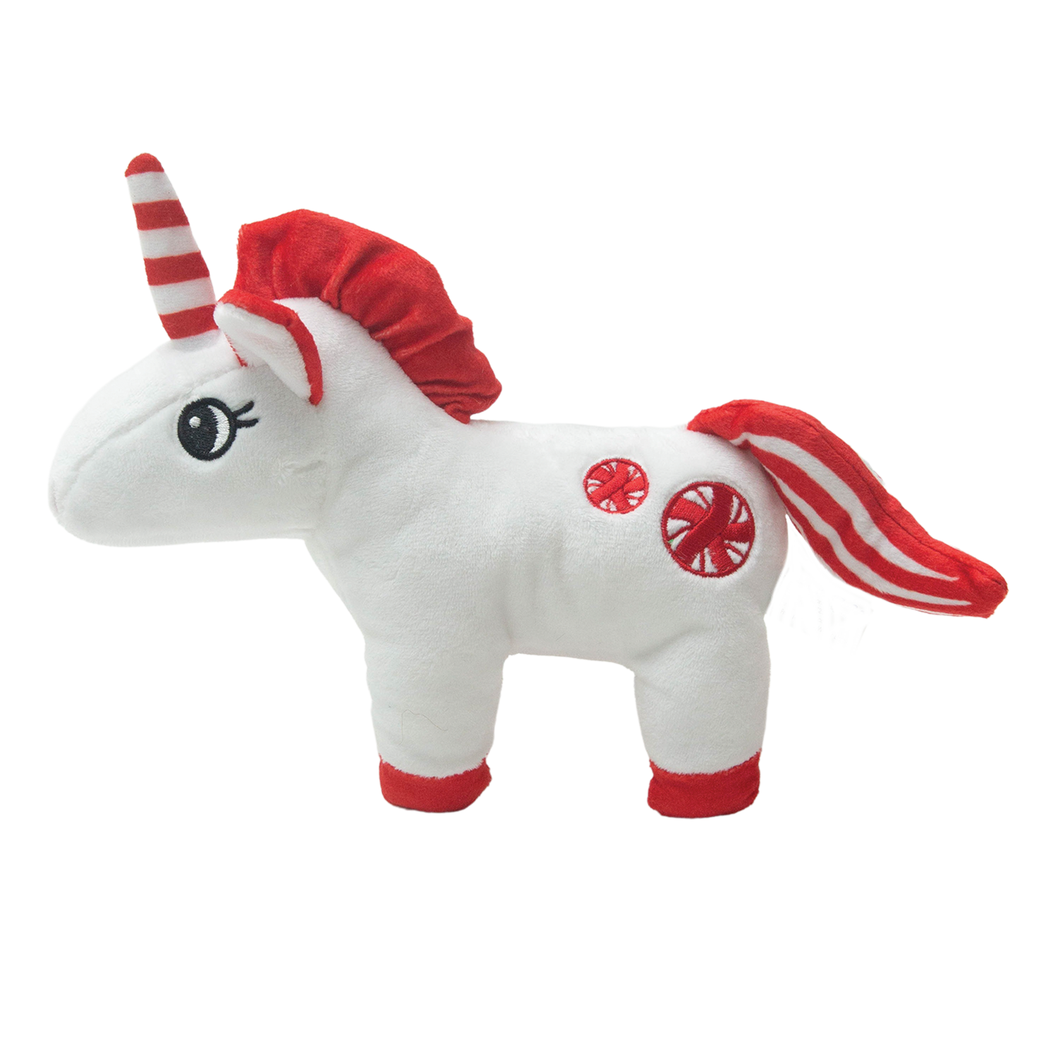 Pepper the Unicorn Holiday Plush Dog Toy