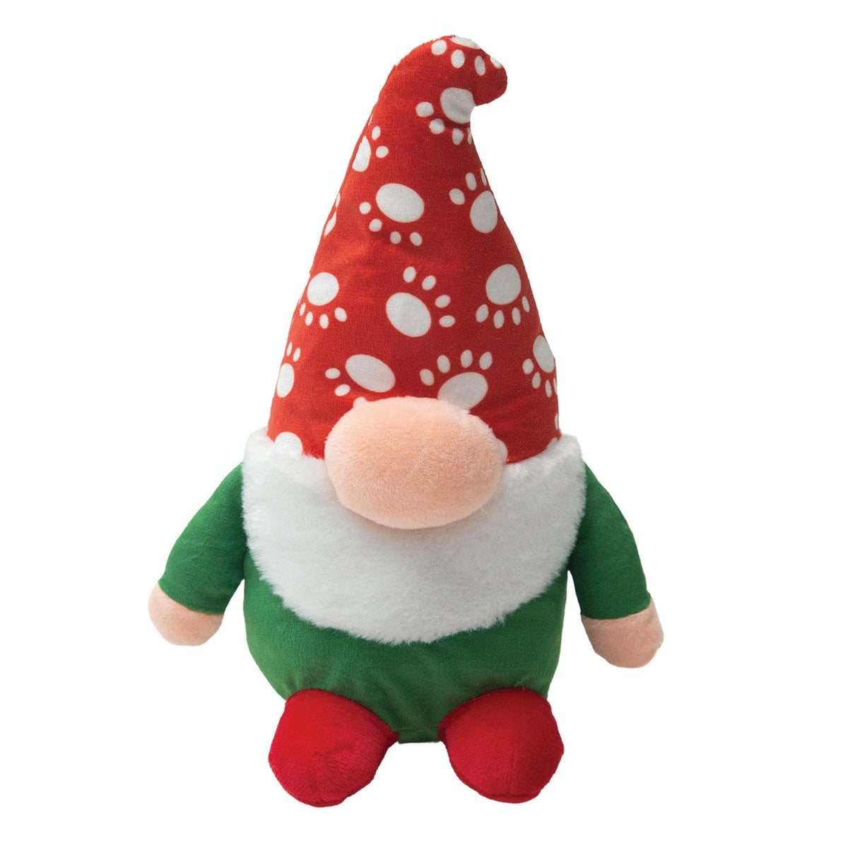 Juguete de peluche para perro "Sherlock el gnomo" edición navideña