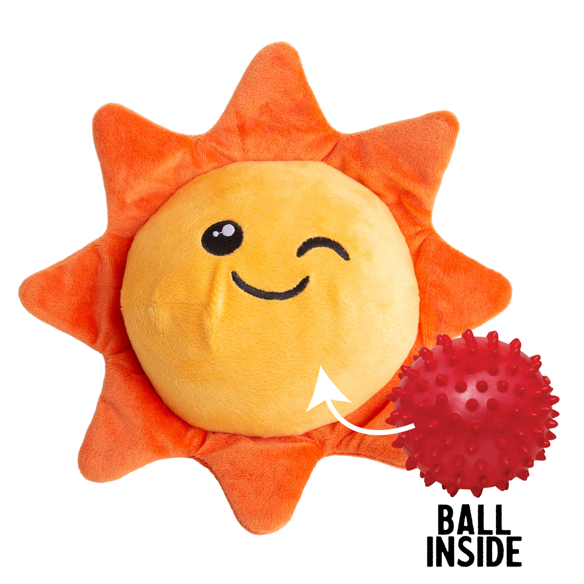 Juguete para Perro de Peluche 2 en 1 Sweet Sunshine