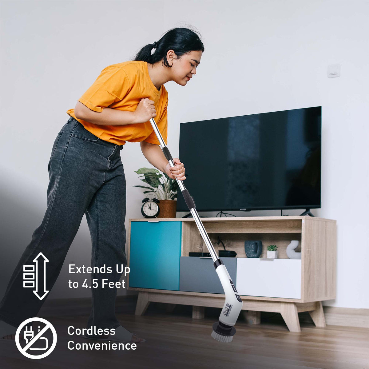 Pursonic El dúo de limpieza definitivo: aspiradora portátil y fregadora eléctrica