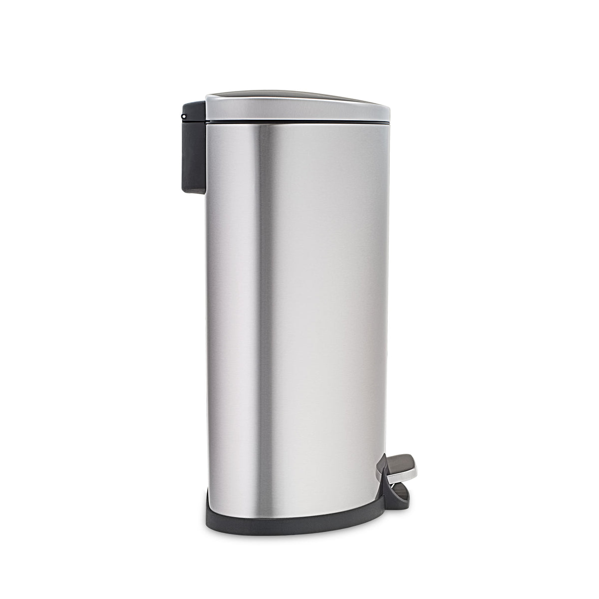 Contenedor de basura con pedal de 13.2 galones, en forma de D | SOT-50-3