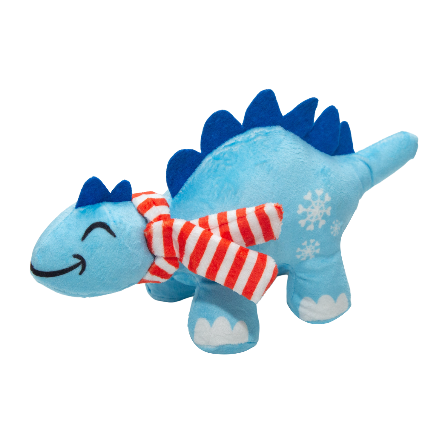 Stego Claus Holiday Plush Dog Toy
