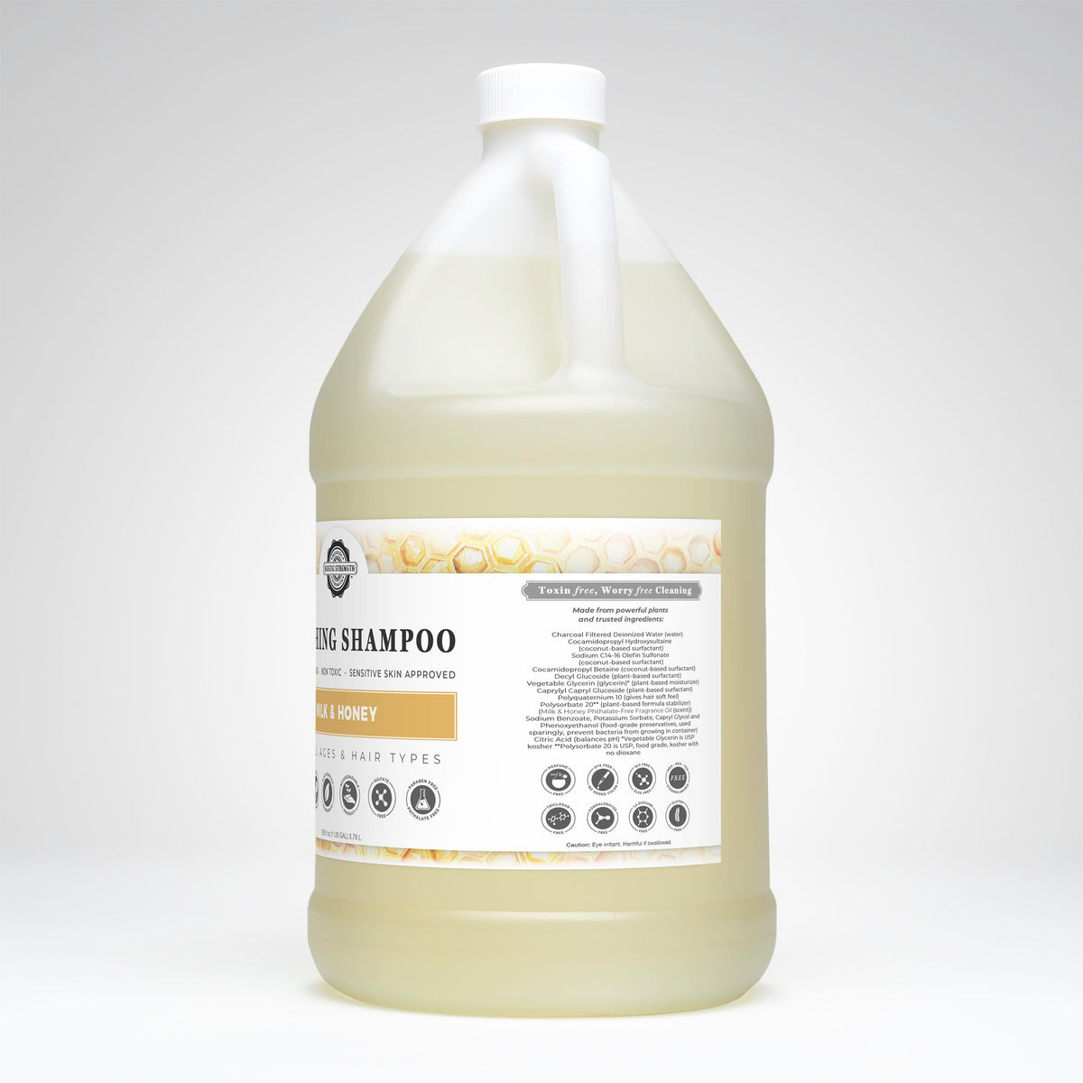 Champú calmante | Leche y miel 