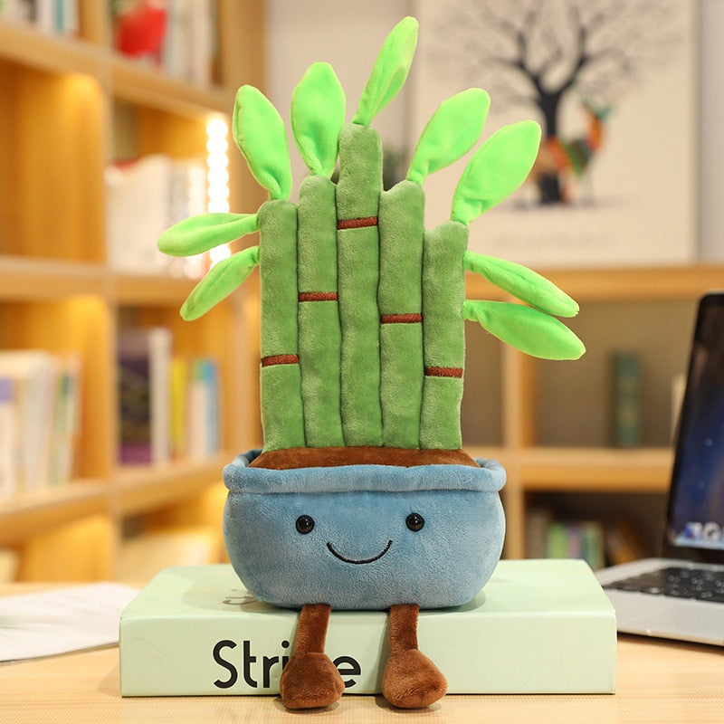 Peluches de plantas de bambú