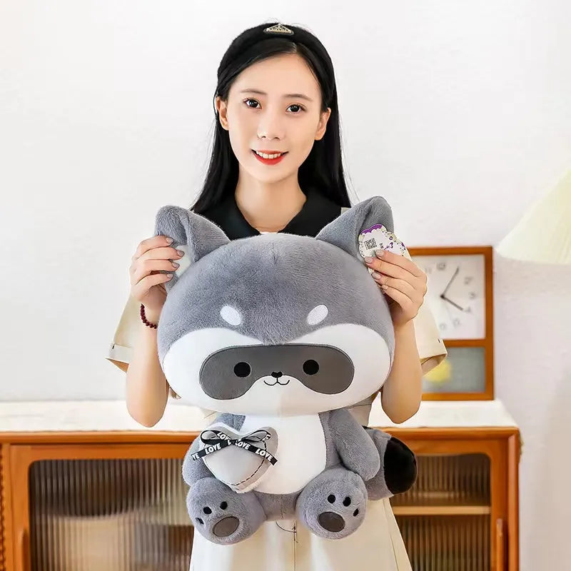 Lindos peluches de mapache
