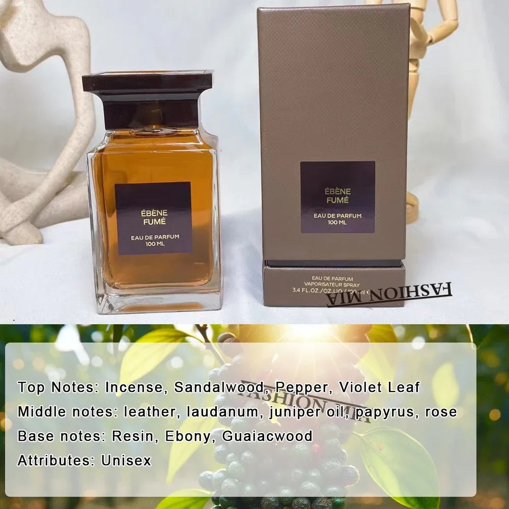 100ml Luxury Brand Rose Cherry Women Perfume Long Lasting Men's Tobacco Eau de Cologne Perfume Pheromone Floral Fragrance