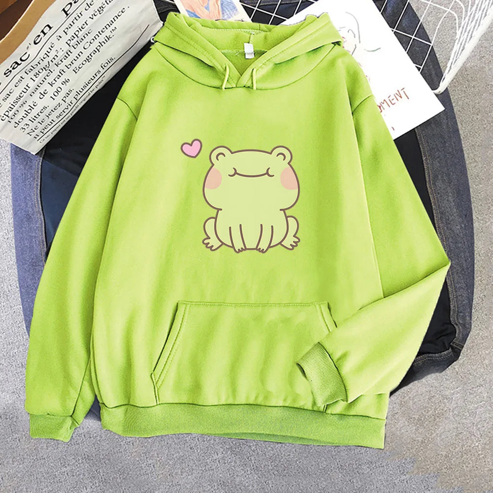Sudadera con capucha Froggy Love