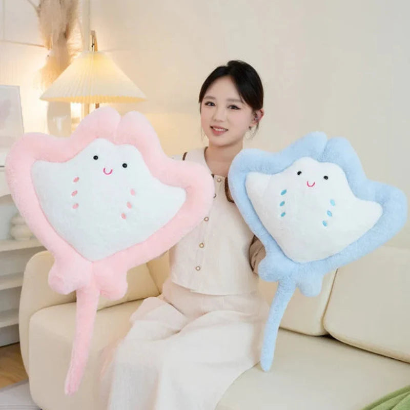 Peluche de manta raya kawaii