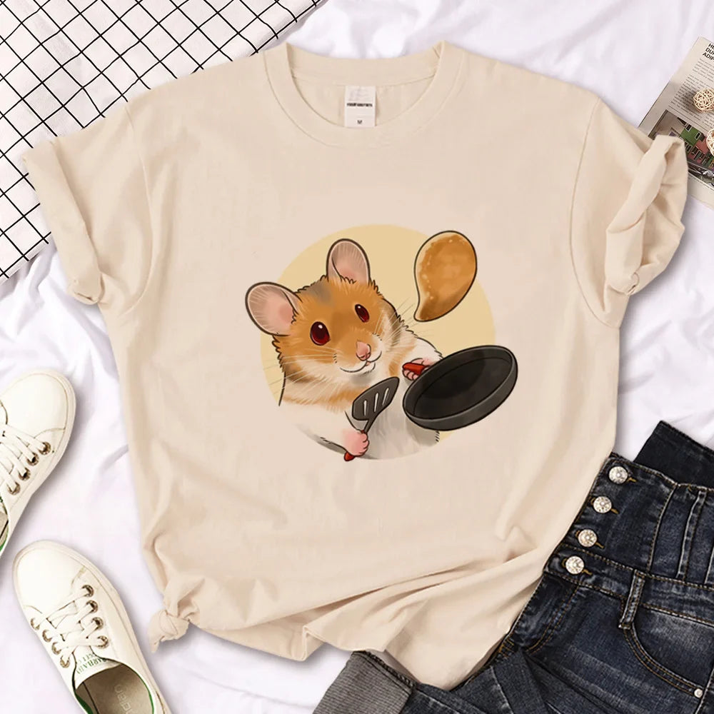 Camisetas lindas de hámster