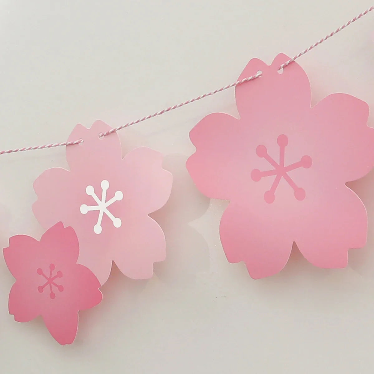 Decoración de fiesta de flor de cerezo